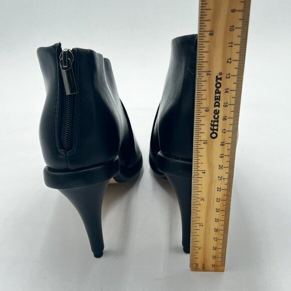 Women's Chic Slingback Peep Toe Stiletto High Heel Sandals Ankle Boots - Picture 4 of 5